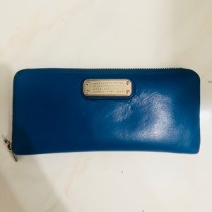 Marc Jacobs blue wallet